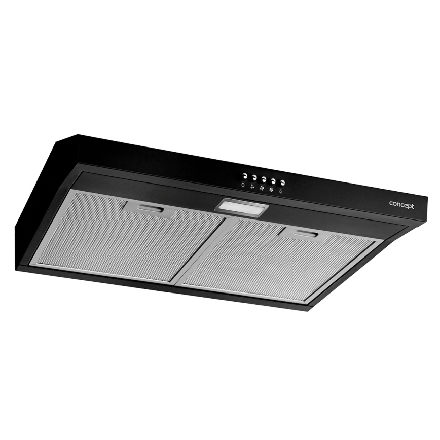 Concept OPP1260bc - Hotte aspirante sous-meuble 59,5 cm noire