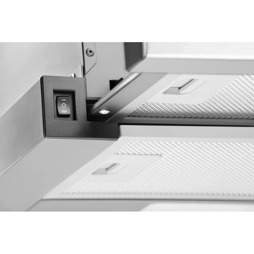Concept OPV3150 - Hotte escamotable 49,5 cm inox
