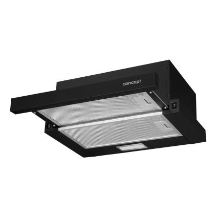 Concept OPV3150bc - Hotte escamotable 49,5 cm noire