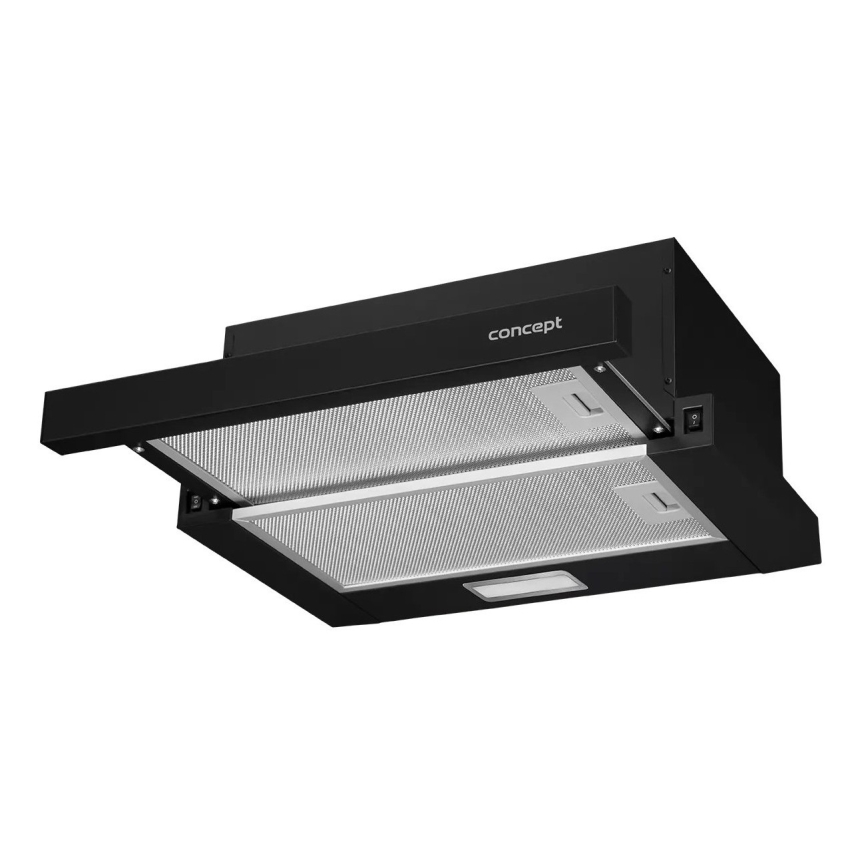 Concept OPV3150bc - Hotte escamotable 49,5 cm noire