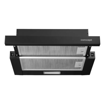 Concept OPV3150bc - Hotte escamotable 49,5 cm noire