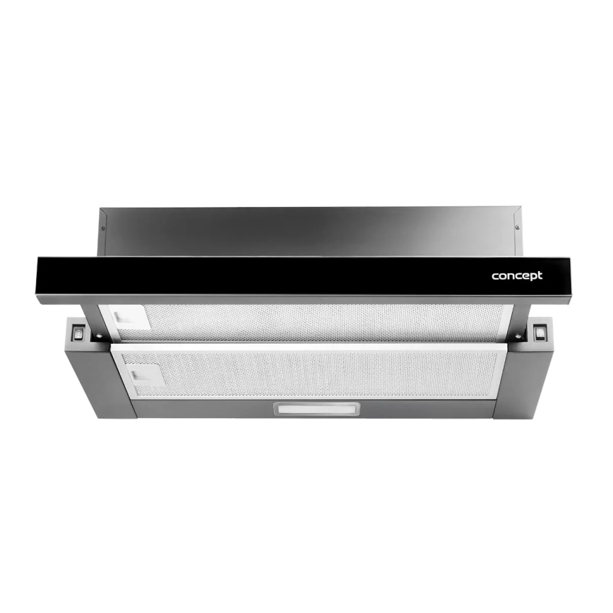 Concept OPV3560bc - Hotte aspirante escamotable 59,5 cm noire