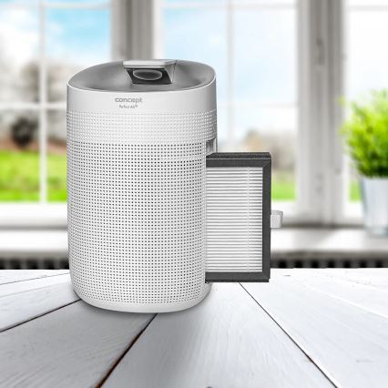 Concept OV1200 - Déshumidificateur et purificateur d'air PERFECT AIR 1 l 45W/230V blanc