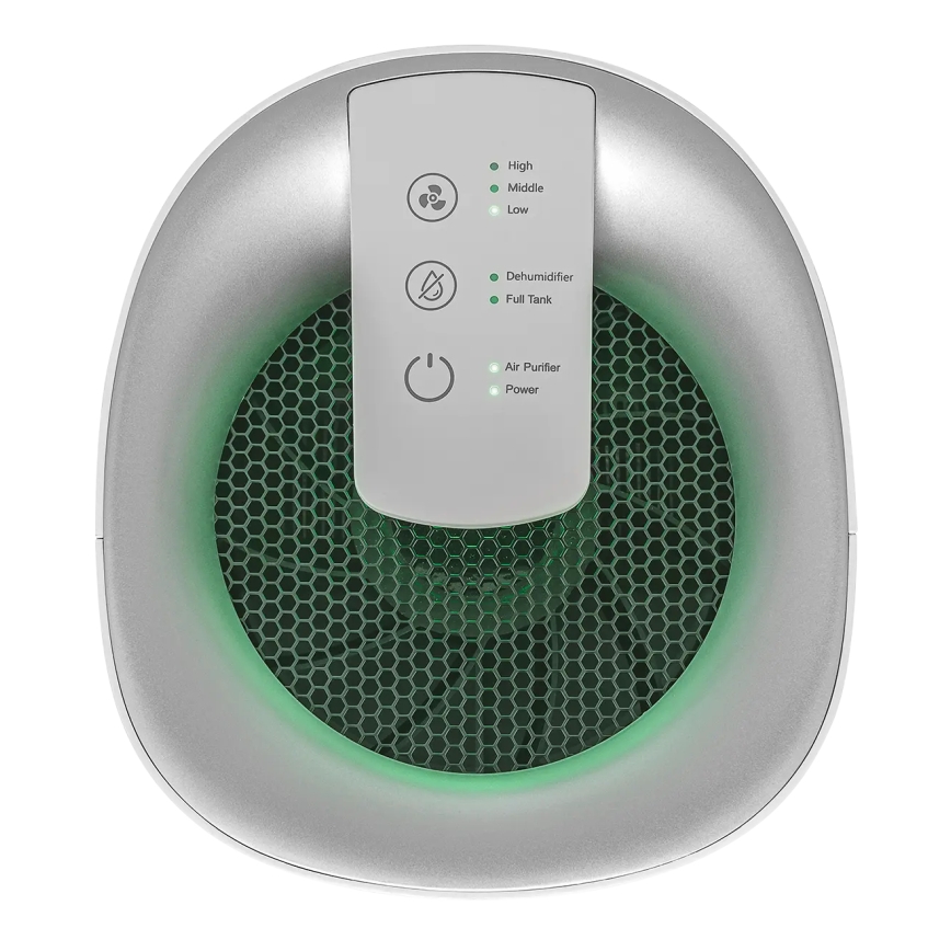 Concept OV1200 - Déshumidificateur et purificateur d'air PERFECT AIR 1 l 45W/230V blanc