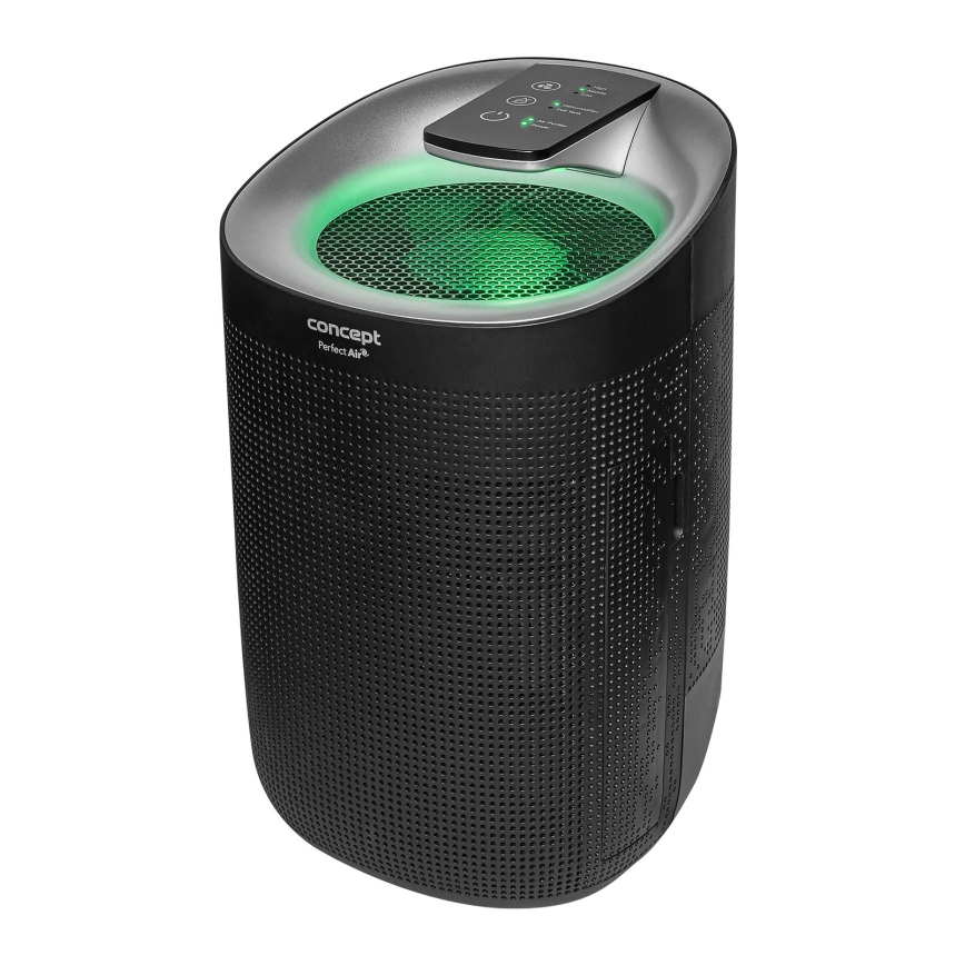 Concept OV1210 - Déshumidificateur et purificateur d'air PERFECT AIR 1 l 45 W/230 V noir