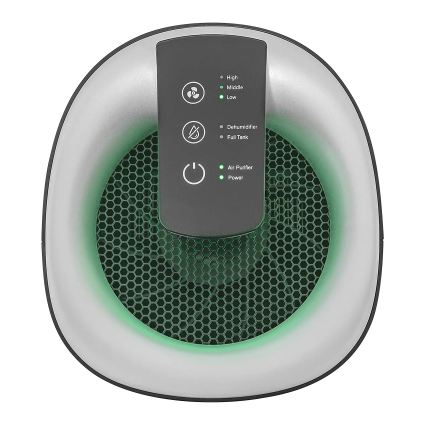Concept OV1210 - Déshumidificateur et purificateur d'air PERFECT AIR 1 l 45 W/230 V noir