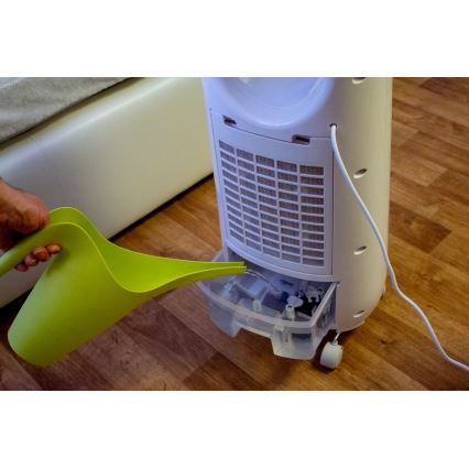Concept OV5220 - Rafraîchisseur d'air portable multifonction 4 en 1 5 l 80W/230V blanc + télécommande
