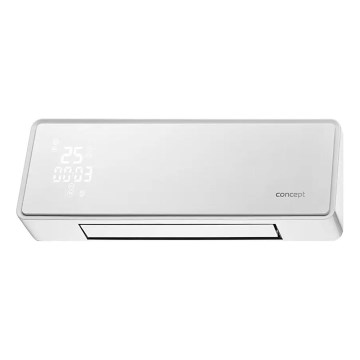 Concept QH4000 - Radiateur électrique 1000/2000W IP22 blanc + télécommande