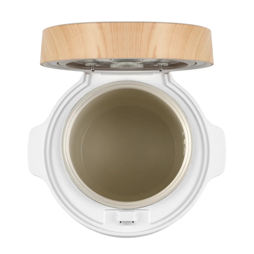 Concept RE3030 - Cuiseur à riz numérique 2 en 1 380 W/230 V 1,5 l blanc/décor bois