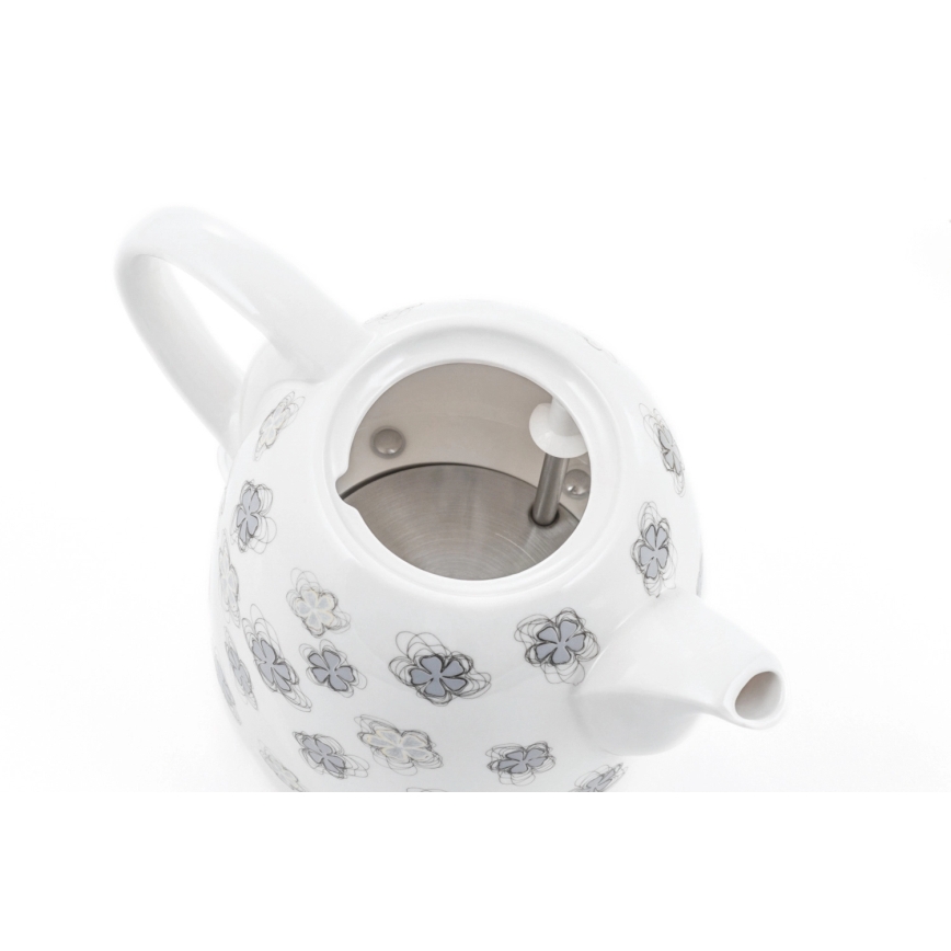 Concept RK0010ne - Bouilloire électrique 1 l 1100W/230V blanche/céramique