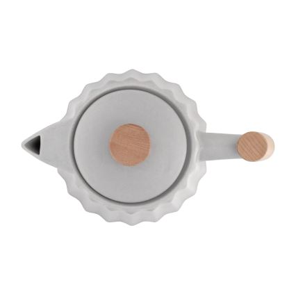 Concept RK0091 - Bouilloire électrique rapide 1,5 l 1500W/230V gris clair/décor bois/céramique