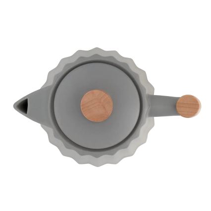 Concept RK0092 - Bouilloire électrique 1,5 l, 1500 W / 230 V, gris foncé / décor bois / céramique
