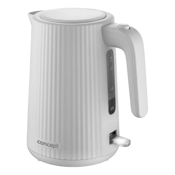 Concept RK2390 - Bouilloire électrique 1,7 l 2200W/230V blanche