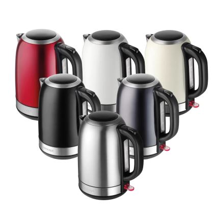 Concept RK3240 - Bouilloire électrique 1,7 l 2200 W/230 V, acier inoxydable