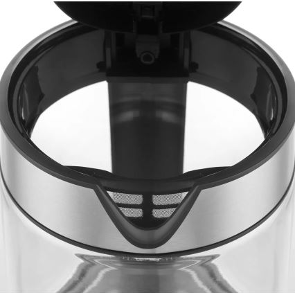 Concept RK4067 - Bouilloire électrique 1,7 l avec contrôle de la température, 2200W/230V, inox