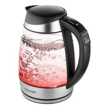 Concept RK4120 - Bouilloire électrique rapide avec réglage de la température 1,7 l 2200W/230V inox