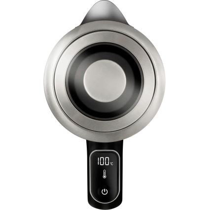 Concept RK4190 - Bouilloire électrique avec réglage de la température et filtre, 1,7 l, 2200 W/230 V, inox