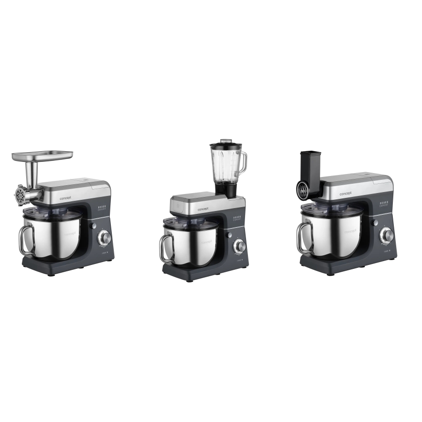 Concept RM6000 - Robot pâtissier planétaire DOUGH EXPERT 1900W/230V anthracite/inox