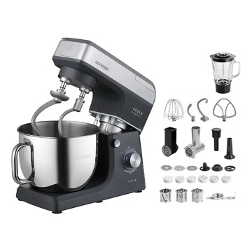 Concept RM6000 - Robot pâtissier planétaire DOUGH EXPERT 1900W/230V anthracite/inox