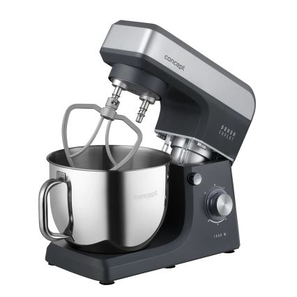 Concept RM6010 - Robot de cuisine planétaire DOUGH EXPERT 1900W/230V anthracite/inox