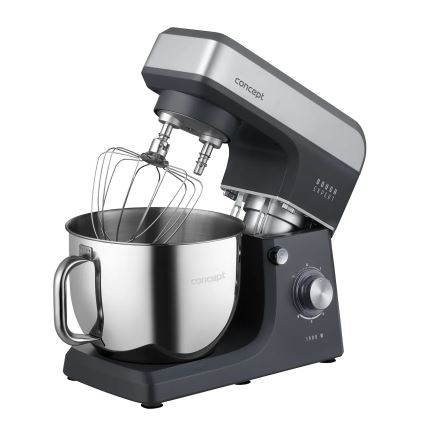 Concept RM6010 - Robot de cuisine planétaire DOUGH EXPERT 1900W/230V anthracite/inox