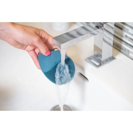 Concept SK9100 - Brosse nettoyante pour le visage SONIVIBE 2W/5V 250 mAh IPX7 bleu