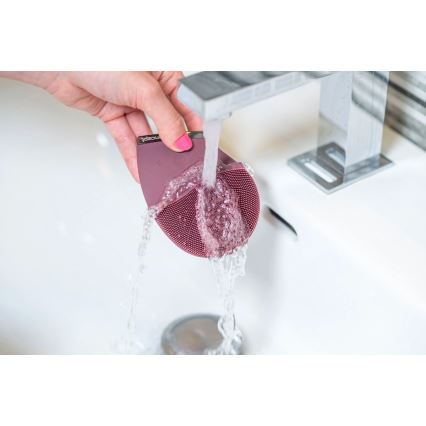 Concept SK9101 - Brosse nettoyante pour le visage SONIVIBE 2W/5V 250 mAh IPX7 rouge