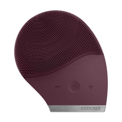 Concept SK9101 - Brosse nettoyante pour le visage SONIVIBE 2W/5V 250 mAh IPX7 rouge
