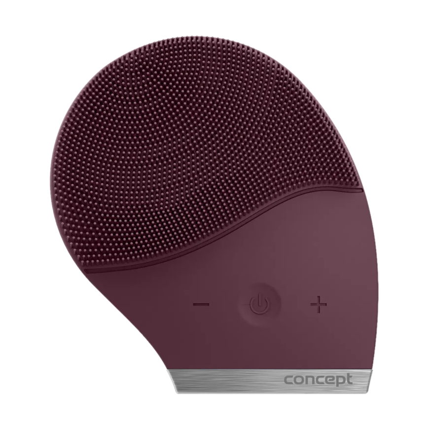Concept SK9101 - Brosse nettoyante pour le visage SONIVIBE 2W/5V 250 mAh IPX7 rouge