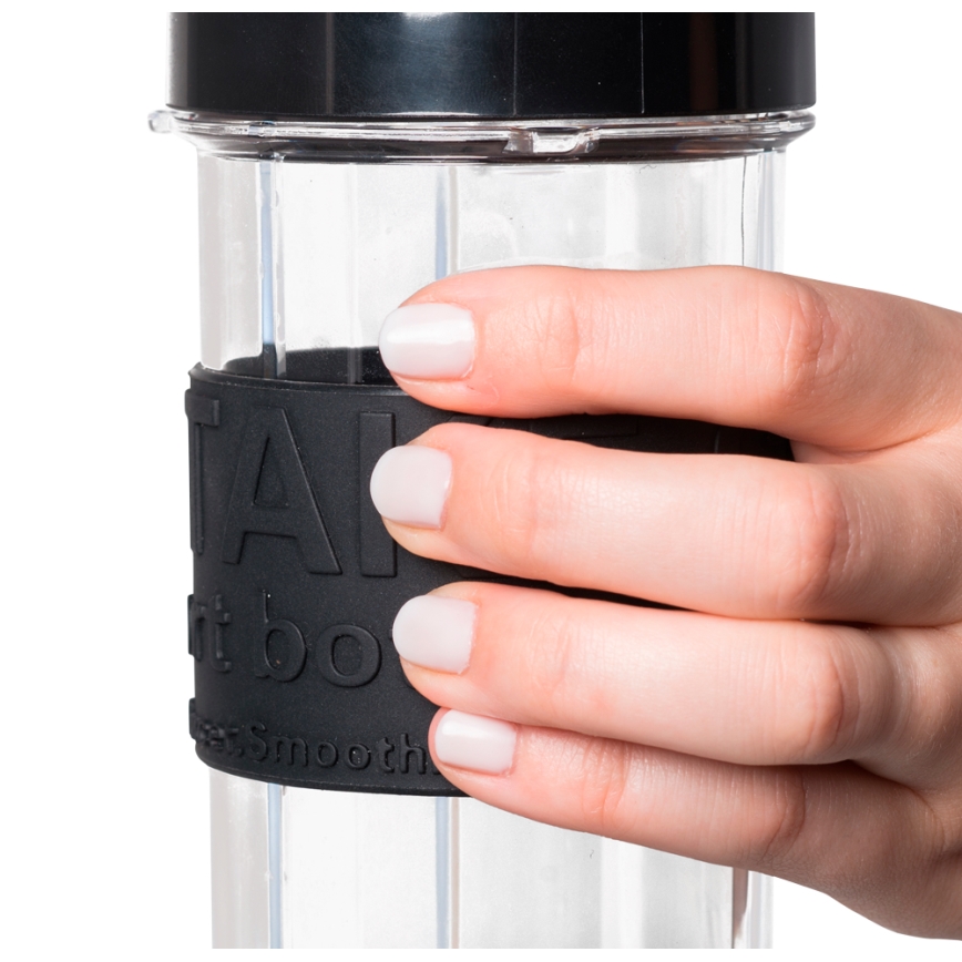 Concept SM3385 - Blender pour smoothies avec accessoires ACTIVE SMOOTHIE 500W/230V noir