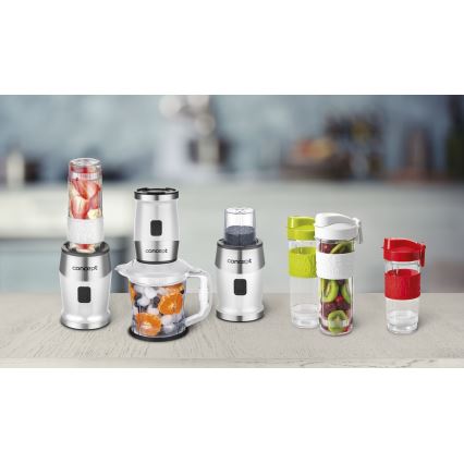 Concept SM3391 - Blender pour smoothies avec accessoires, 700 W/230 V, blanc