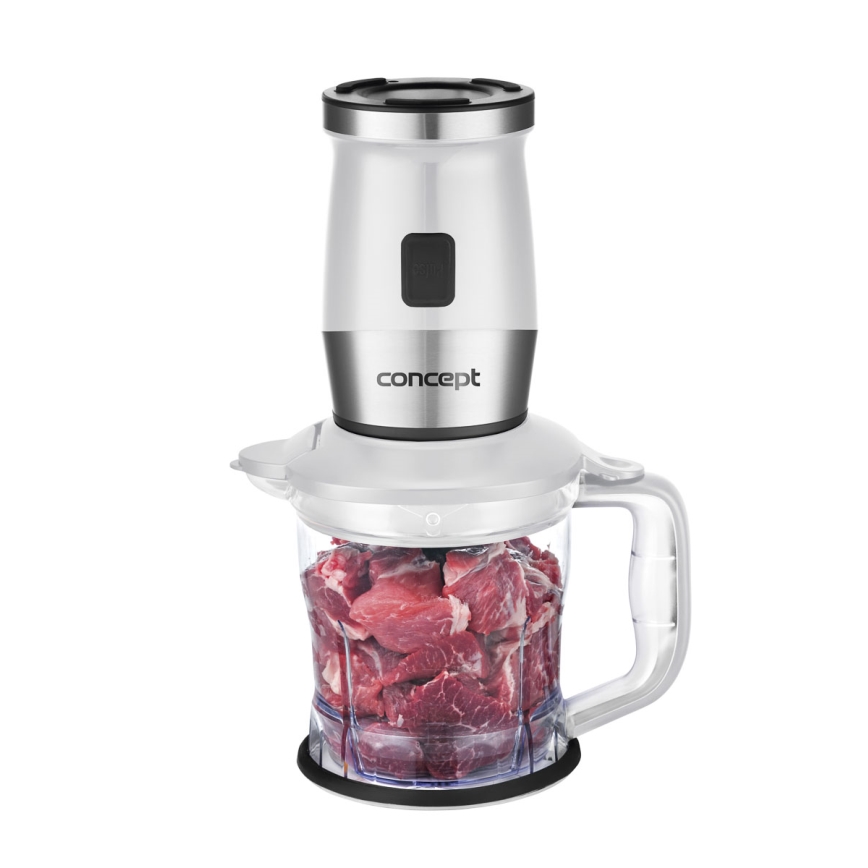Concept SM3391 - Blender pour smoothies avec accessoires, 700 W/230 V, blanc
