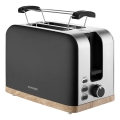 Concept TE2016 - Grille-pain 2 fentes avec grille réchauffe-viennoiseries 930W/230V noir