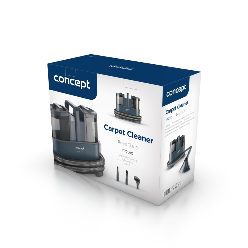 Concept TP2010 - Shampouineuse DEEPCLEAN 450W/230V, bleu