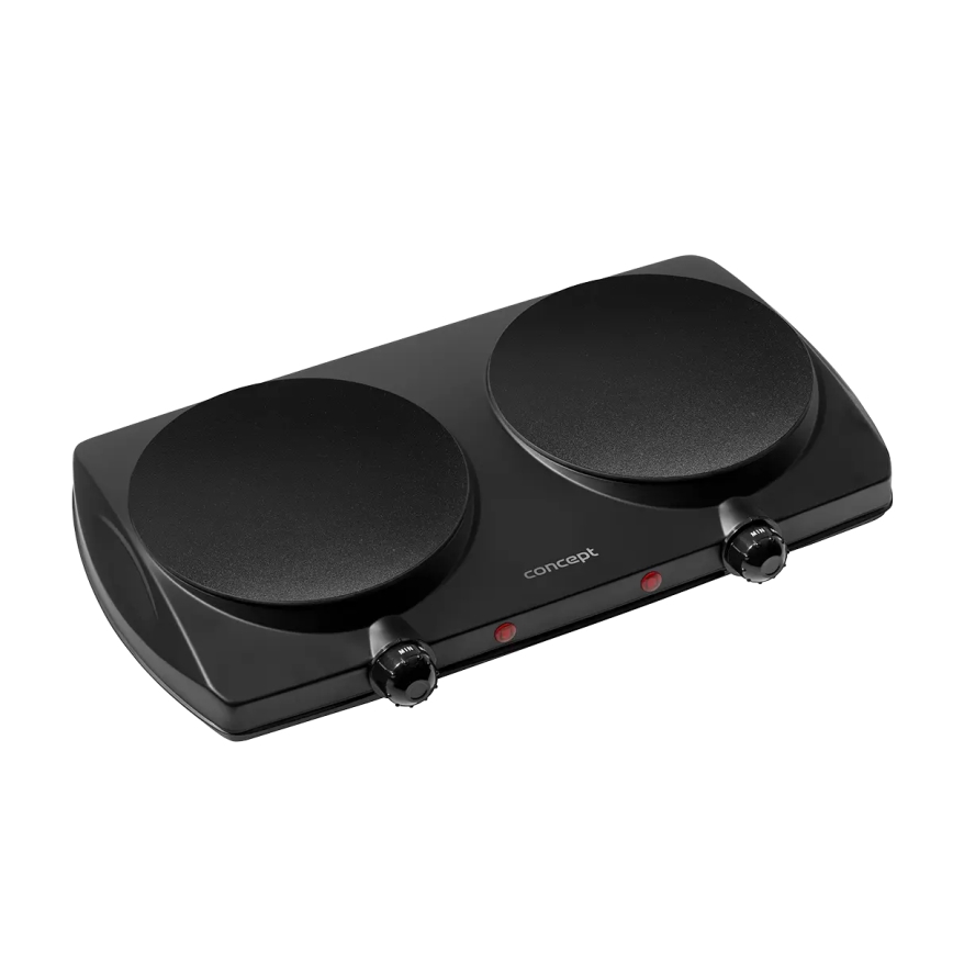 Concept VE3060 - Réchaud à deux plaques 2500W/230V noir