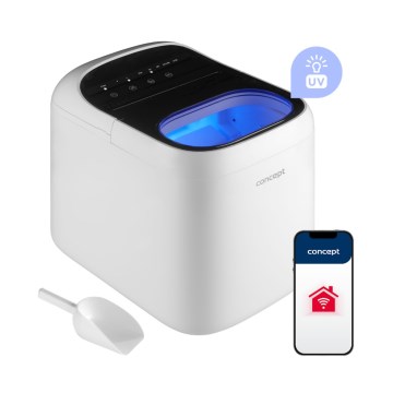 Concept VL1520 - Machine à glaçons 150W/230V Wi-Fi blanche