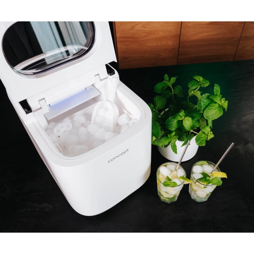 Concept VL1520 - Machine à glaçons 150W/230V Wi-Fi blanche