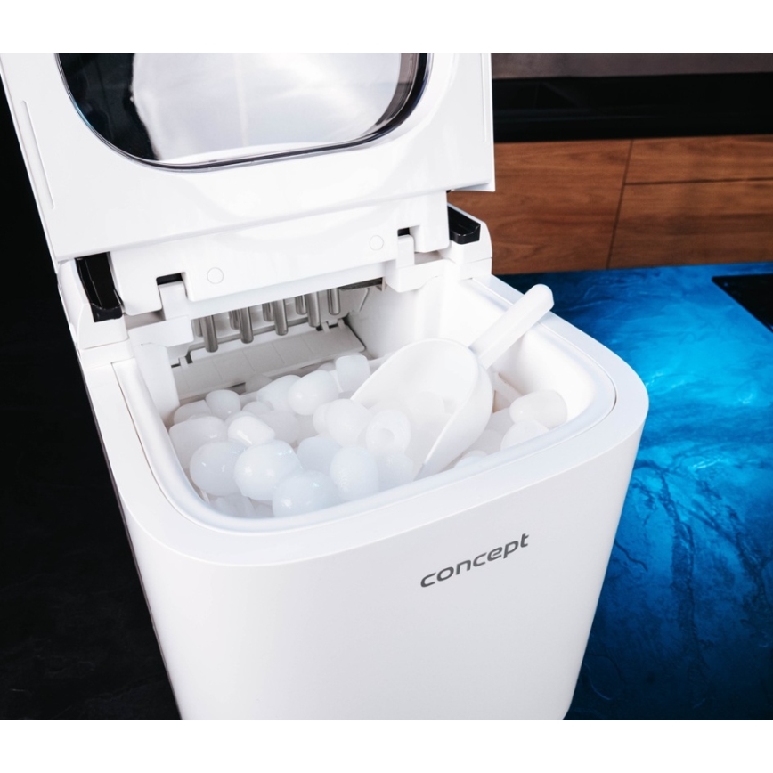 Concept VL1520 - Machine à glaçons 150W/230V Wi-Fi blanche