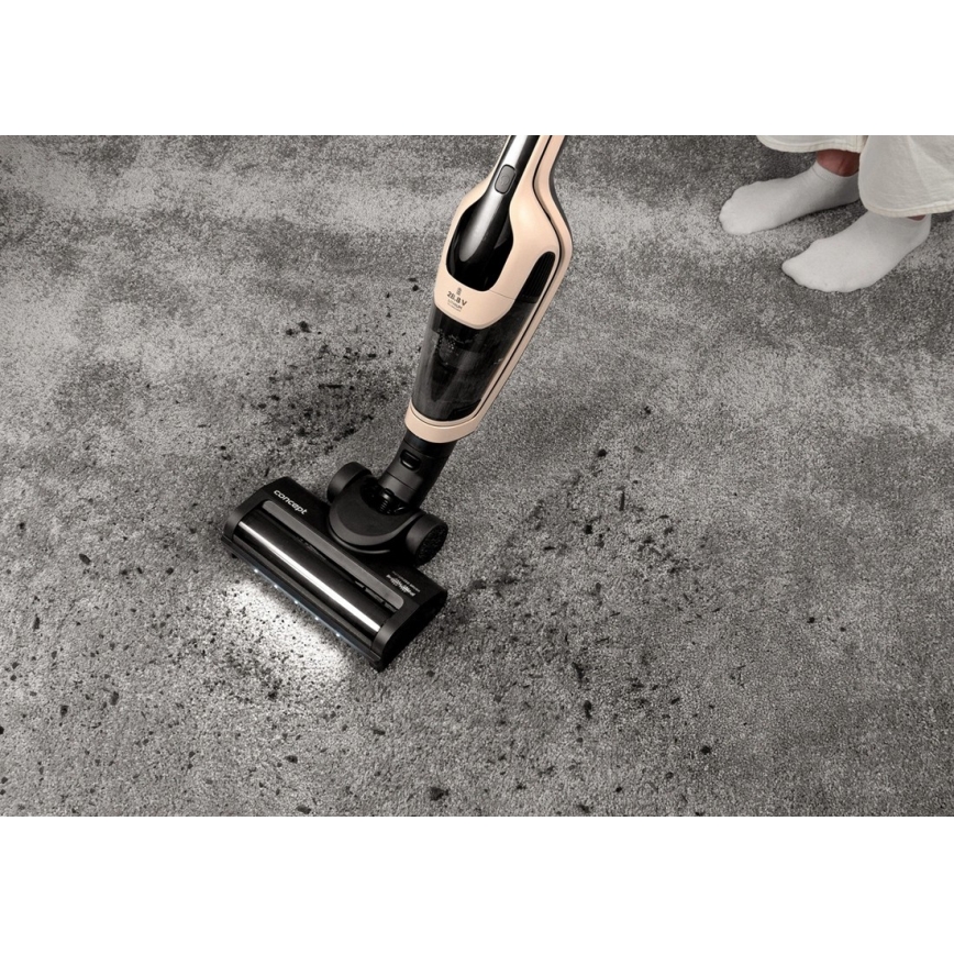 Concept VP4220 - Aspirateur balai sans fil 3 en 1 AQUAGLIDE 160 W / 28,8 V 2200 mAh beige