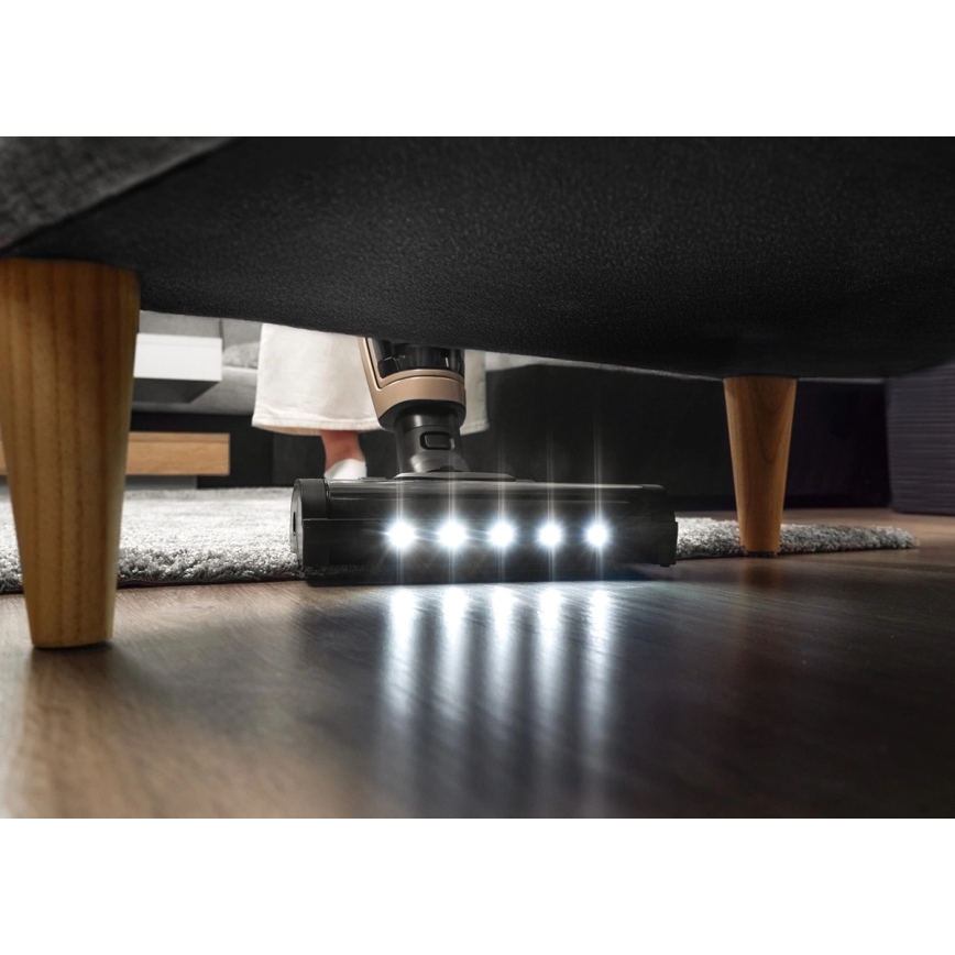 Concept VP4220 - Aspirateur balai sans fil 3 en 1 AQUAGLIDE 160 W / 28,8 V 2200 mAh beige