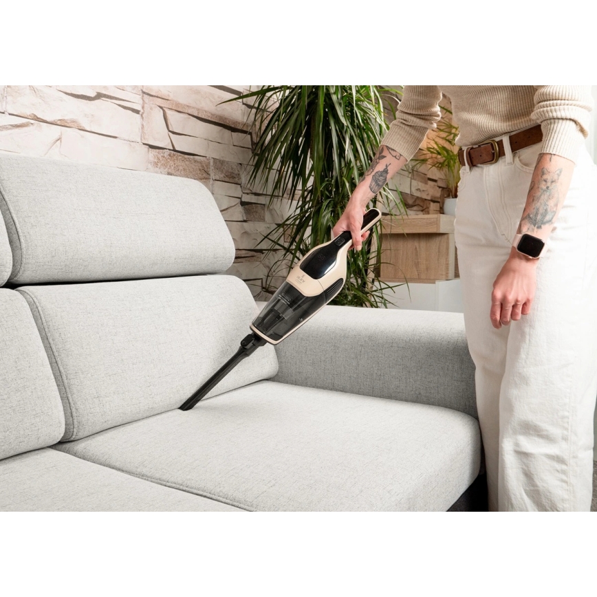 Concept VP4220 - Aspirateur balai sans fil 3 en 1 AQUAGLIDE 160 W / 28,8 V 2200 mAh beige