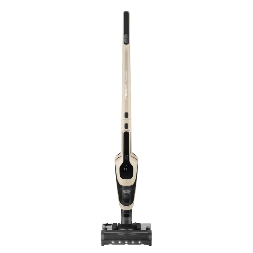 Concept VP4220 - Aspirateur balai sans fil 3 en 1 AQUAGLIDE 160 W / 28,8 V 2200 mAh beige