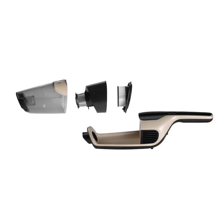 Concept VP4220 - Aspirateur balai sans fil 3 en 1 AQUAGLIDE 160 W / 28,8 V 2200 mAh beige