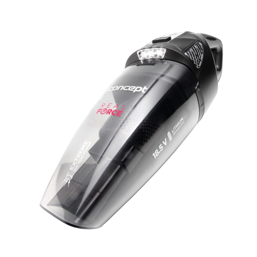 Concept VP4380 - Aspirateur à main REAL FORCE 110W/18,5V 2200 mAh noir