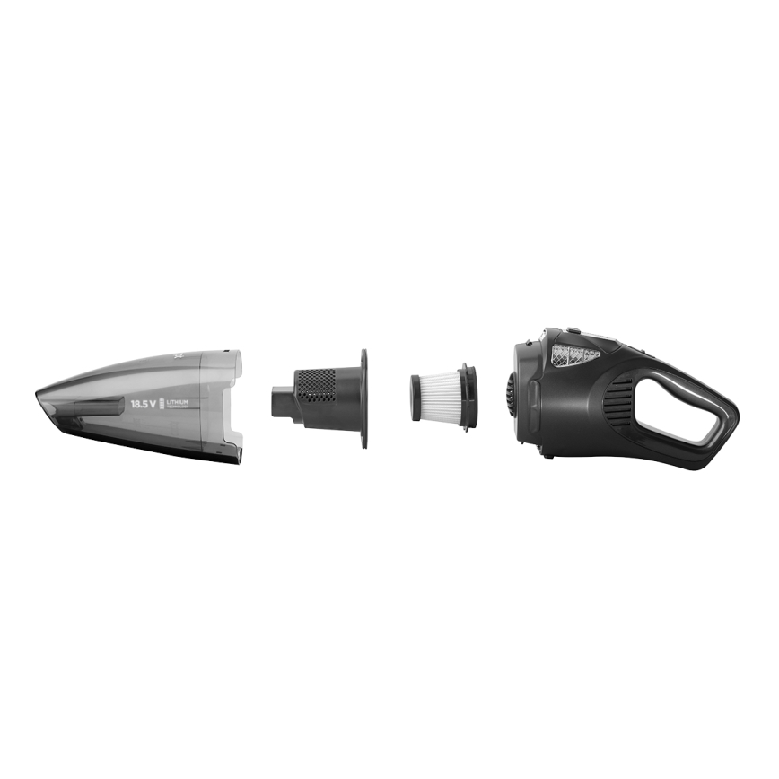 Concept VP4380 - Aspirateur à main REAL FORCE 110W/18,5V 2200 mAh noir
