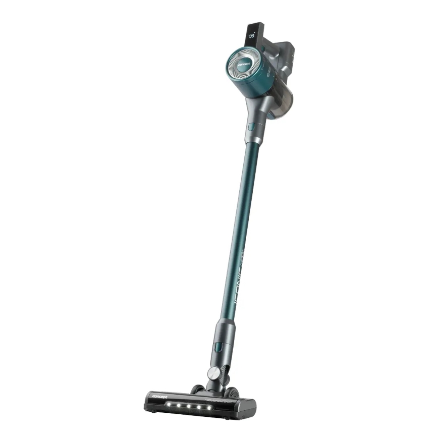 Concept VP6045 - Aspirateur balai et à main 2 en 1 ICONIC SUCTION PRO 450W/29,6V 2500 mAh bleu
