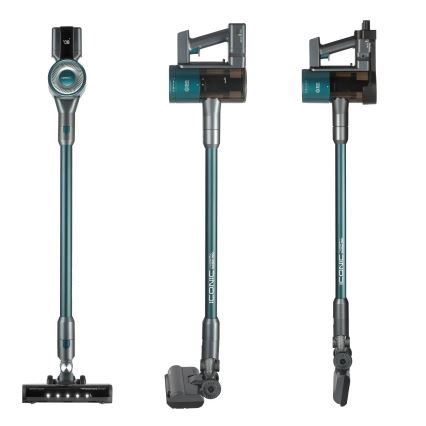Concept VP6045 - Aspirateur balai et à main 2 en 1 ICONIC SUCTION PRO 450W/29,6V 2500 mAh bleu