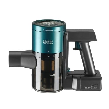 Concept VP6045 - Aspirateur balai et à main 2 en 1 ICONIC SUCTION PRO 450W/29,6V 2500 mAh bleu