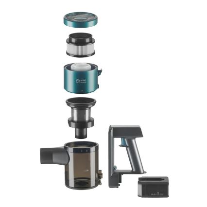 Concept VP6045 - Aspirateur balai et à main 2 en 1 ICONIC SUCTION PRO 450W/29,6V 2500 mAh bleu