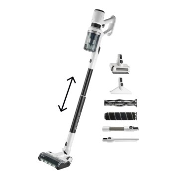 Concept VP6125 - Aspirateur balai 2 en 1 ICONIC Comfort Telescope 400 W / 29,6 V, 2000 mAh, blanc